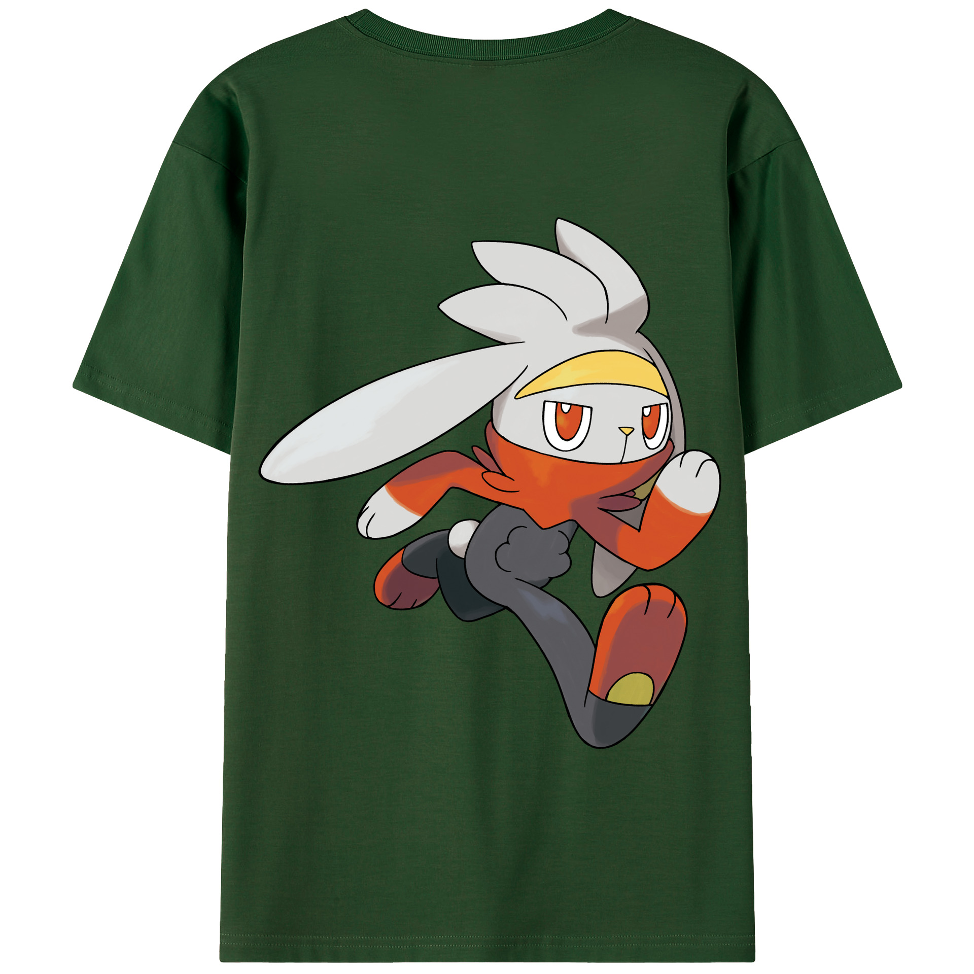 （画像用） ポケットモンスター Pokémon 綿100％半袖Tシャツ（背面プリント）